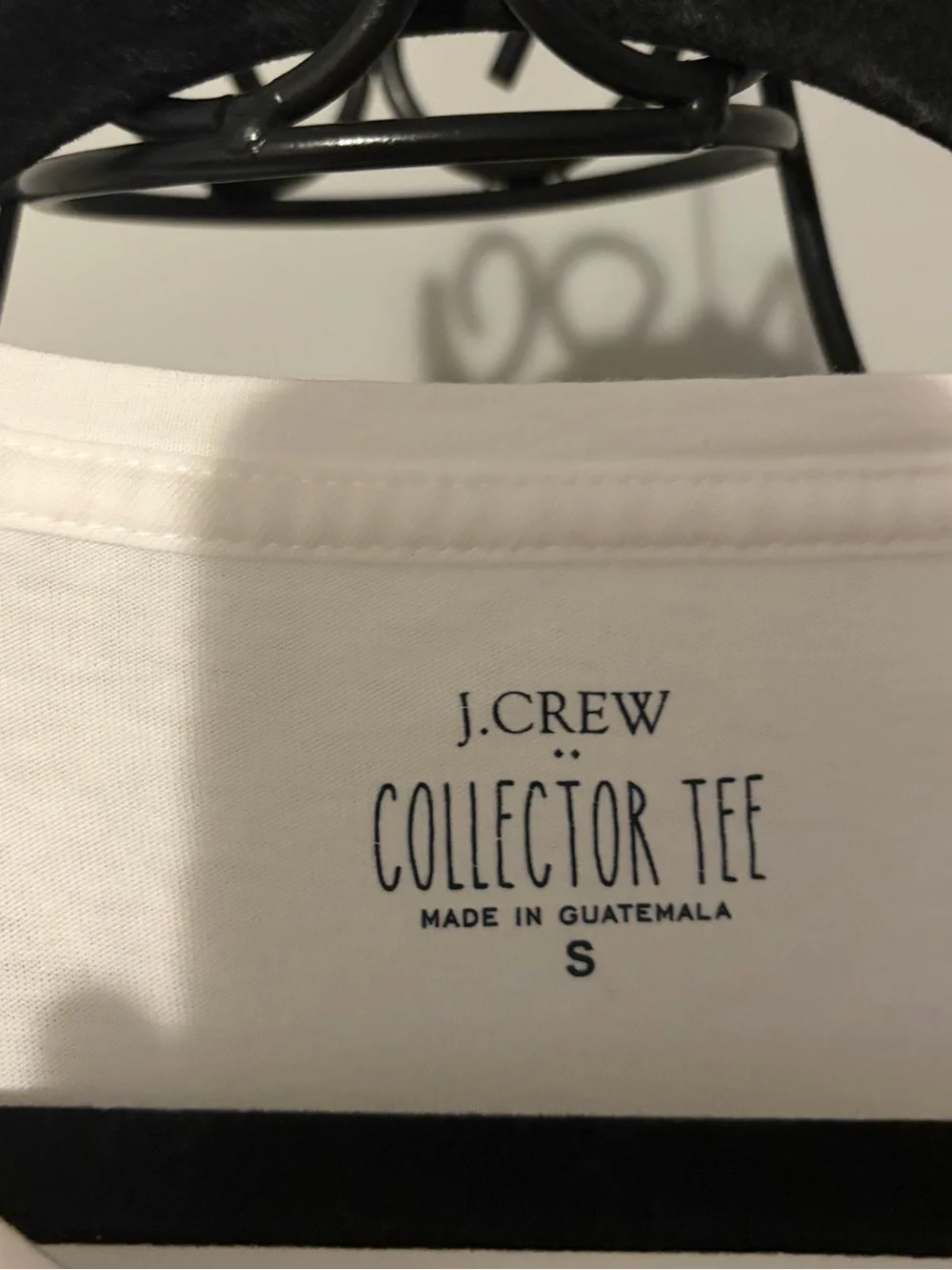J. Crew White t shirt top Chick Graphic 4 calling birds hens